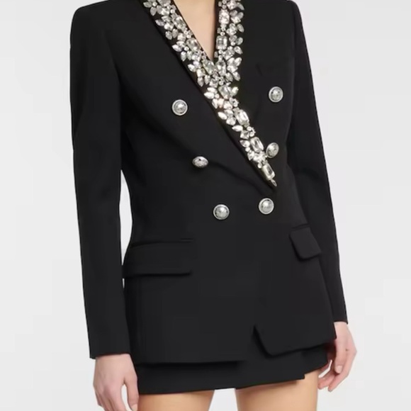 Elegant Women Suit Coat 2024spring New Women Office Clothing Tops Luxurious - Picture 4 of 5